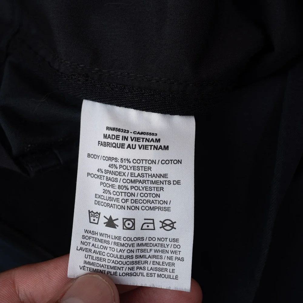 Nike Dri-FIT Chino Golf Pants Mens 32x30 Fit 33x27.5 Black Excellent Stretch